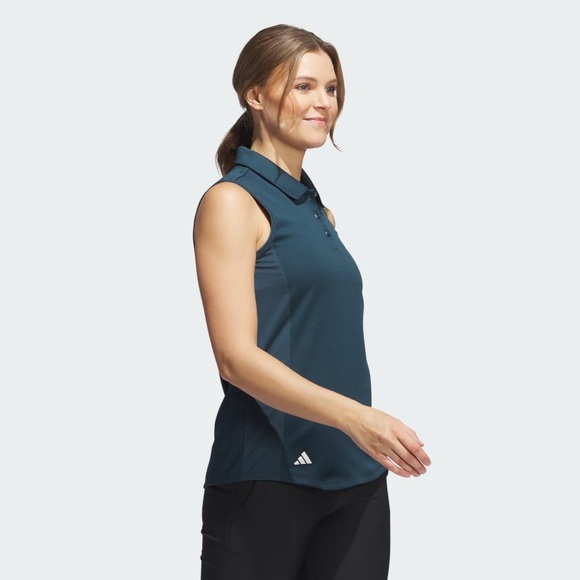 Adidas sleeveless golf polo (S) - Picture 8 of 15